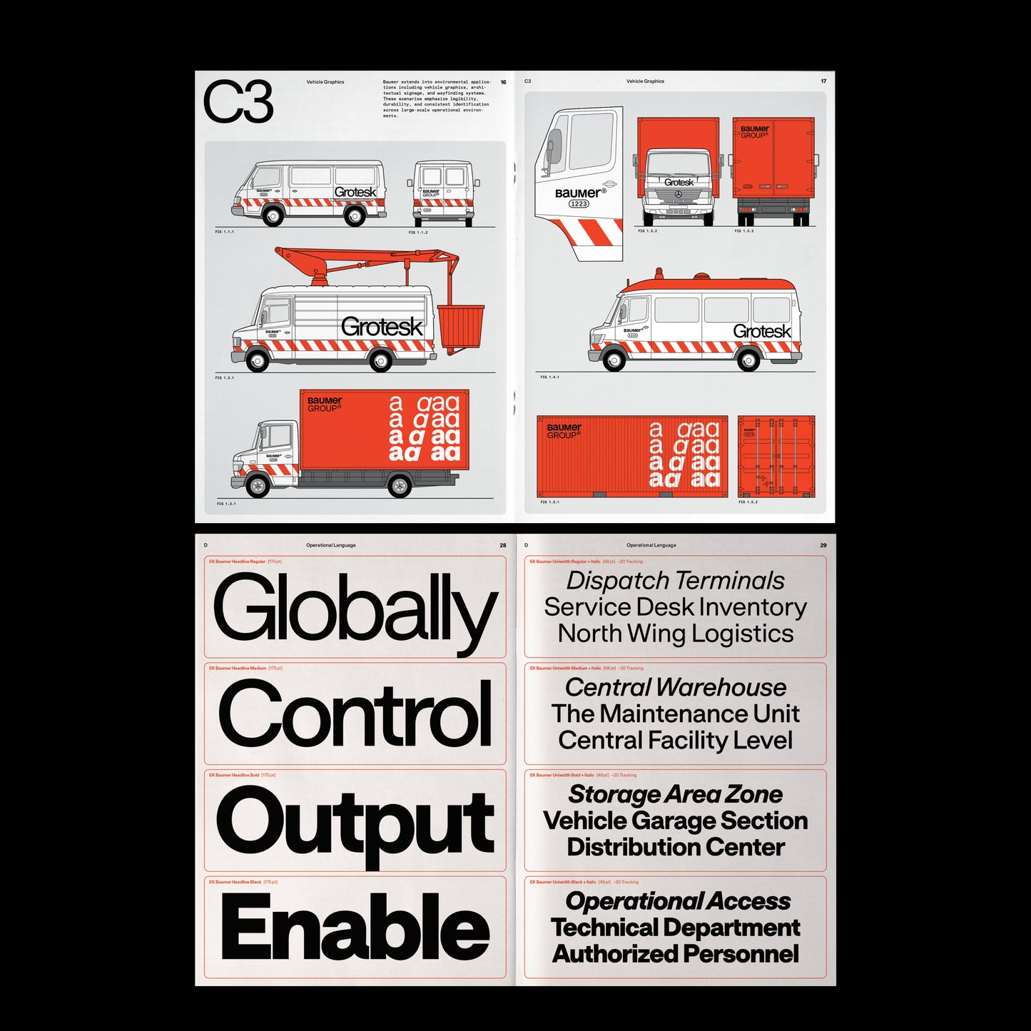 Grotesk T-Shirt & Baumer Specimen
