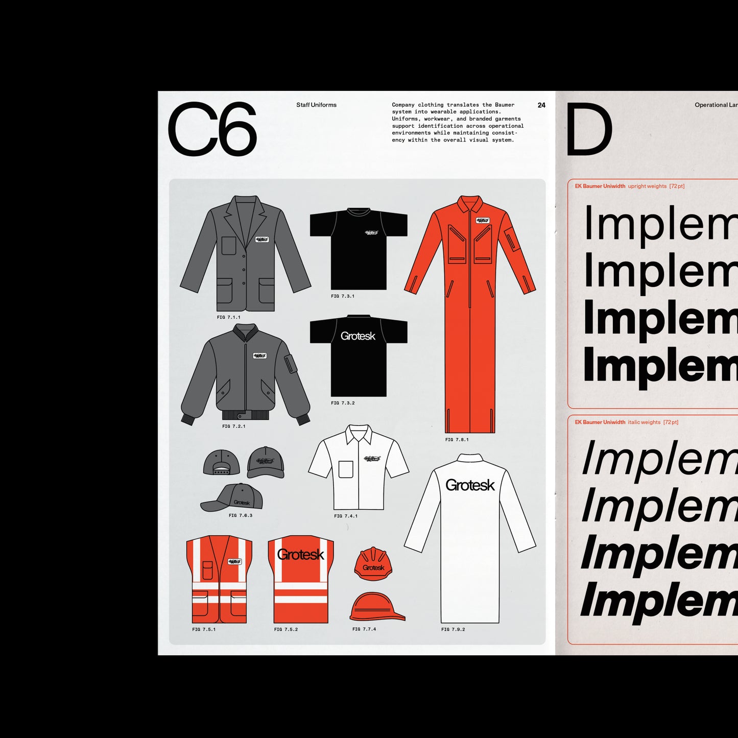 Grotesk T-Shirt & Baumer Specimen